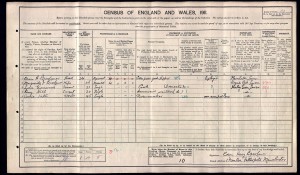 Edwin H Bresaluer on the 1911 census