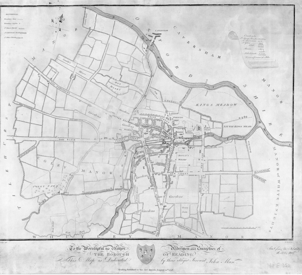 John Man's Map of Reading