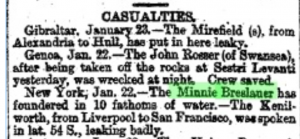 Minnie Breslauer January 24 1873